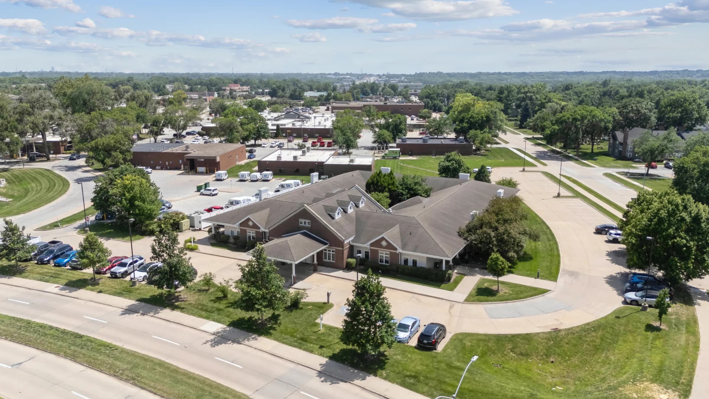The facility in its Johnston neighbourhood, minutes from Des Moines