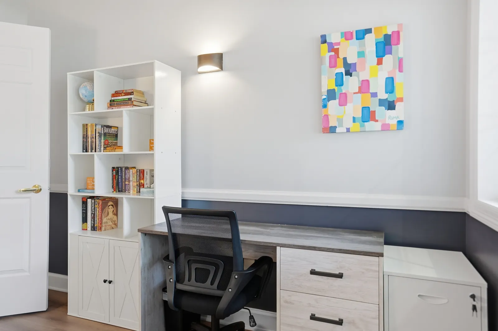 Books and a quiet desk