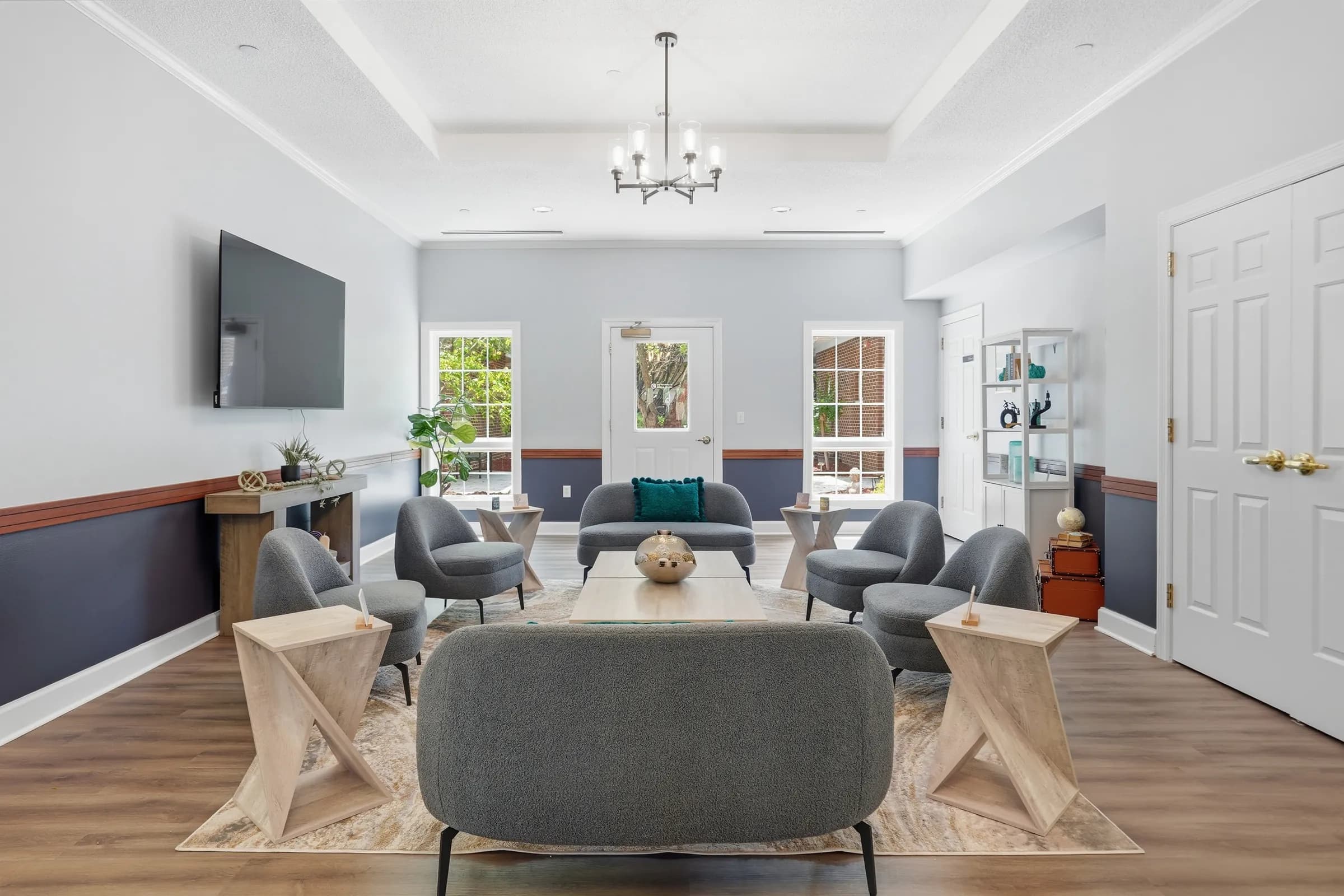 A residential lounge
